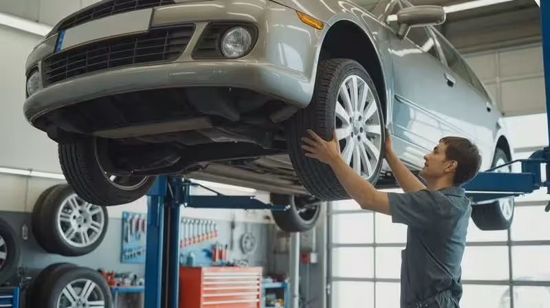 Tire Rotation service at Tire Point Automotive in New Westminster